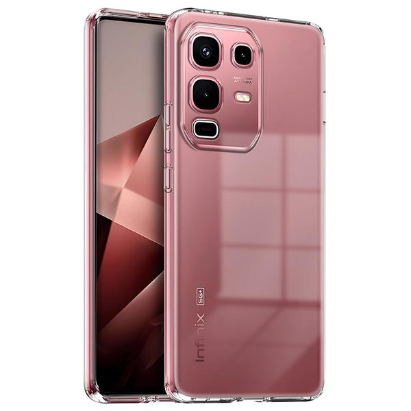 Mobielectro Clear Transparent Shockproof Scratch Resistant Protective Phone Case for Infinix Note 50s 5G