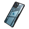 Mobielectro Camera Bump Protection | Slim Stylish 360 Protection Design |Crystal Clear | Shockproof Eagle Back Cover for iPhone 12 Pro- Black