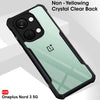 Mobielectro Camera Bump Protection | Slim Stylish 360 Protection Design |Crystal Clear | Shockproof Eagle Back Cover for OnePlusNord 3 - Black