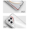 Mobielectro Clear Transparent Shockproof Scratch Resistant Protective Phone Case for Tecno POVA 7 Pro 5G