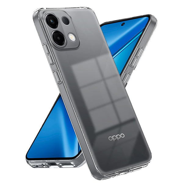 Mobielectro Soft Silicon Transparent |Scratch Resistant Clear Case for Oppo K13 5G