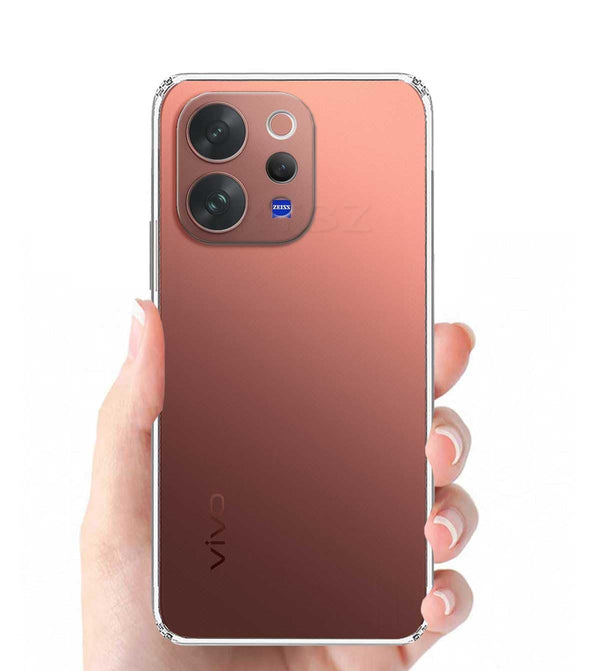 Mobielectro Clear Transparent Shockproof Scratch Resistant Protective Phone Case for Vivo V70 ELite