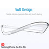Mobielectro Soft Silicon Transparent |Scratch Resistant Clear Case for Nothing Phone 3A Pro 5G