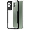 Mobielectro Camera Bump Protection | Slim Stylish 360 Protection Design |Crystal Clear | Shockproof Eagle Back Cover for Samsung F14 5G - Black