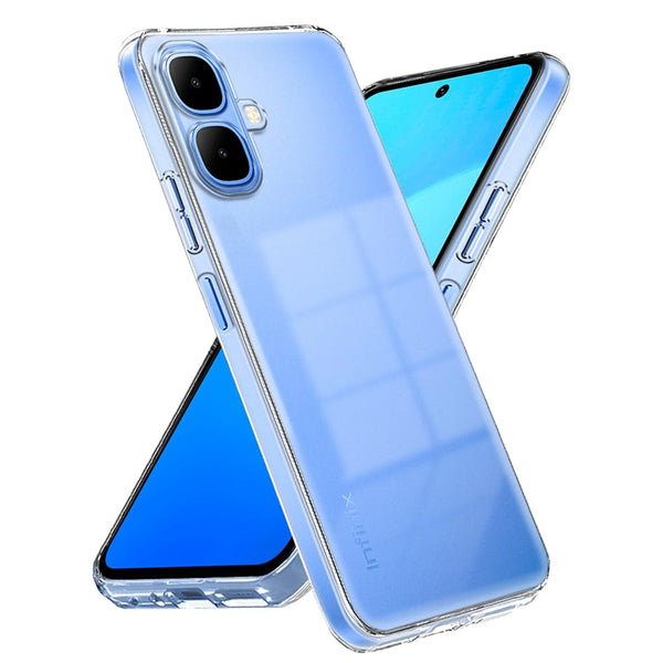 Mobielectro Clear Transparent Shockproof Scratch Resistant Protective Phone Case for Infinix Smart 10