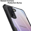 Mobielectro Camera Bump Protection | Slim Stylish 360 Protection Design |Crystal Clear | Shockproof Eagle Back Cover for Samsung Note 10 - Black
