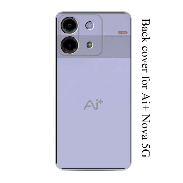 Mobielectro Clear Transparent Shockproof Scratch Resistant Protective Phone Case for Ai+ Nova 5G