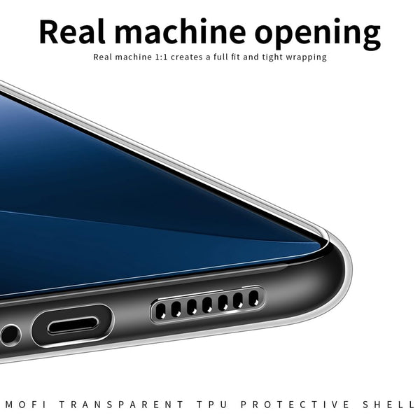 Mobielectro Soft Silicon Transparent |Scratch Resistant Clear Case for OnePlus 13R 5G