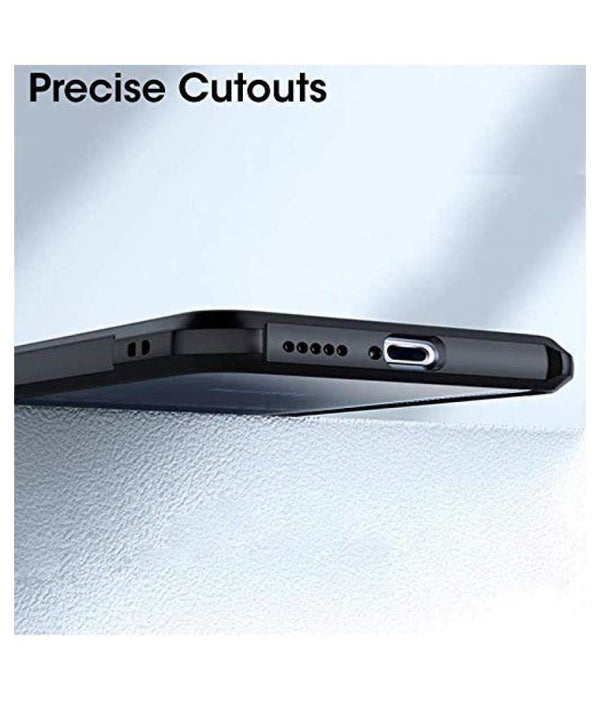 Mobielectro Camera Bump Protection | Slim Stylish 360 Protection Design |Crystal Clear | Shockproof Eagle Back Cover for Realme 10 Pro Plus 5G - Black