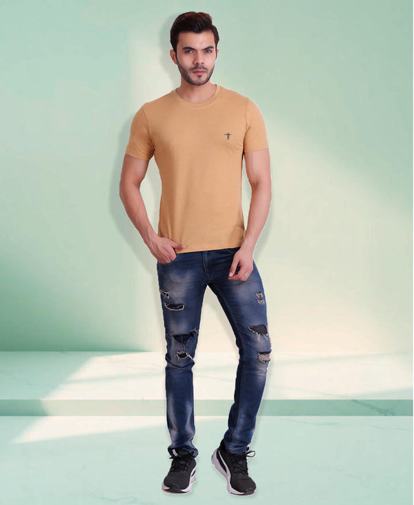 T.T. Cool Men T-Shirt Beige