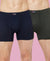 T.T. Mens Jazz Fine Long Inner Elastic TrunkPack Of 2 Olive-Navy