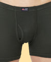 T.T. Mens Jazz Fine Long Inner Elastic TrunkPack Of 3 Olive-Blue-Mustard