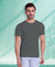 T.T. Poly Men Solid Grey Quick-Dry Tshirt