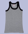 T.T. Kids Titanic Gym Vest Pack Of 5 Black-Trqs-Yellow-Grey-Red