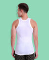 T.T. Mens Titanic Vest Pack Of 10 White