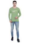 HiFlyers Mens Pista Regular FitPrinted Round Neck Full Sleev Tshirt