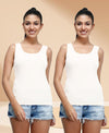 T.T. Womens Desire Cotton Spandex Tanktop Pack Of 2