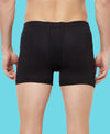 T.T. Mens Jazz Fine Long Inner Elastic TrunkPack Of 3 Black-Skin-Sky