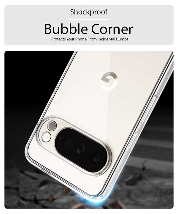Mobielectro Clear Transparent Shockproof Scratch Resistant Protective Phone Case for Pixel 10 Pro