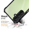 Mobielectro Camera Bump Protection | Slim Stylish 360 Protection Design |Crystal Clear | Shockproof Eagle Back Cover for Samsung A14 5G - Black