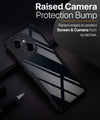 Mobielectro Camera Bump Protection | Slim Stylish 360 Protection Design |Crystal Clear | Shockproof Eagle Back Cover for Tecno Spark GO 1 | Tecno Pop 9 4G - Black