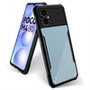 Mobielectro Camera Bump Protection | Slim Stylish 360 Protection Design |Crystal Clear | Shockproof Eagle Back Cover for POCO M4 5G - Black