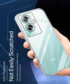 Mobielectro Clear Transparent Shockproof Scratch Resistant Protective Phone Case for Oppo A79 5G