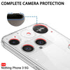 Mobielectro Clear Transparent Shockproof Scratch Resistant Protective Phone Case for Nothing Phone 3 5G