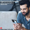 Mobielectro Camera Bump Protection | Slim Stylish 360 Protection Design |Crystal Clear | Shockproof Eagle Back Cover for Mi Note 12 Pro 5G - Black