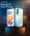 Mobielectro Clear Transparent Shockproof Scratch Resistant Protective Phone Case for Oppo A79 5G