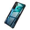 Mobielectro Camera Bump Protection | Slim Stylish 360 Protection Design |Crystal Clear | Shockproof Eagle Back Cover for Realme 5 Pro- Black
