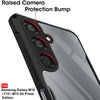 Mobielectro Camera Bump Protection | Slim Stylish 360 Protection Design |Crystal Clear | Shockproof Eagle Back Cover for Samsung F15||M15|M15 5G Prime Edition - Black