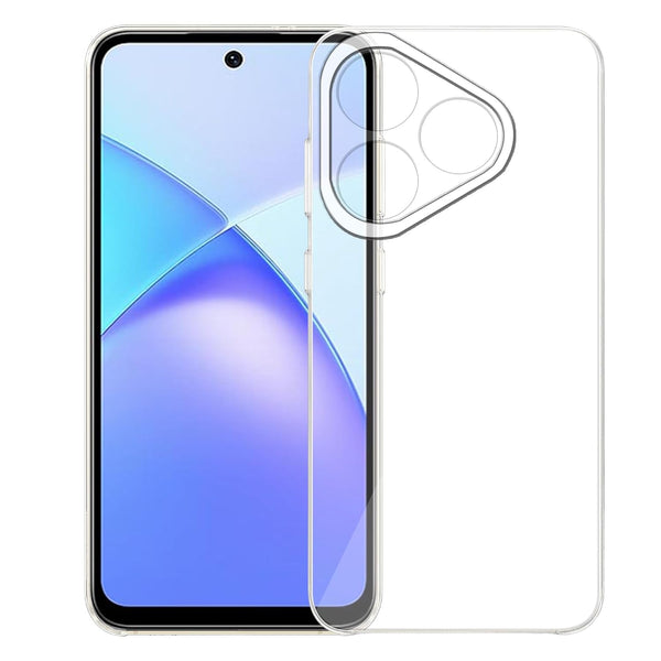 Mobielectro Clear Transparent Shockproof Scratch Resistant Protective Phone Case for Infinix Smart 10 HD