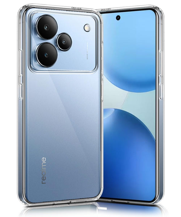 Mobielectro Clear Transparent Shockproof Scratch Resistant Protective Phone Case for Realme P4 5G