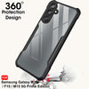 Mobielectro Camera Bump Protection | Slim Stylish 360 Protection Design |Crystal Clear | Shockproof Eagle Back Cover for Samsung F15||M15|M15 5G Prime Edition - Black