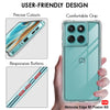 Mobielectro Soft Silicon Transparent |Scratch Resistant Clear Case for Moto Edge 60 5G