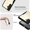 Mobielectro Camera Bump Protection | Slim Stylish 360 Protection Design |Crystal Clear | Shockproof Eagle Back Cover for Samsung S24 FE- Black