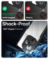 Mobielectro Camera Bump Protection | Slim Stylish 360 Protection Design |Crystal Clear | Shockproof Eagle Back Cover for Realme GT 6T | Realme GT 6 - Black