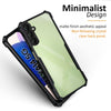 Mobielectro Camera Bump Protection | Slim Stylish 360 Protection Design |Crystal Clear | Shockproof Eagle Back Cover for Samsung A14 5G - Black