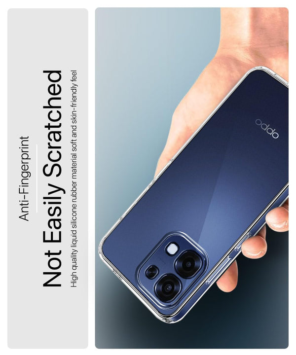 Mobielectro Clear Transparent Shockproof Scratch Resistant Protective Phone Case for Oppo F31 5G