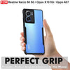 Mobielectro Camera Bump Protection | Slim Stylish 360 Protection Design |Crystal Clear | Shockproof Eagle Back Cover for Oppo A57 5G | Oppo K10|Realme Narzo 50 - Black