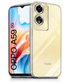 Mobielectro Clear Transparent Shockproof Scratch Resistant Protective Phone Case for Oppo A59 5G