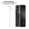 Mobielectro Clear Transparent Shockproof Scratch Resistant Protective Phone Case for Oppo A58 4G