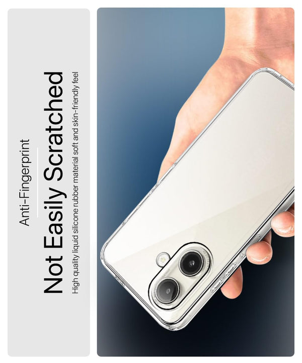 Mobielectro Clear Transparent Shockproof Scratch Resistant Protective Phone Case for LAVA Bold N1