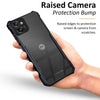 Mobielectro Camera Bump Protection | Slim Stylish 360 Protection Design |Crystal Clear | Shockproof Eagle Back Cover for Moto G32 5G - Black