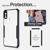 Mobielectro Camera Bump Protection | Slim Stylish 360 Protection Design |Crystal Clear | Shockproof Eagle Back Cover for RedMi Y2 - Black