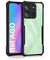 Mobielectro Camera Bump Protection | Slim Stylish 360 Protection Design |Crystal Clear | Shockproof Eagle Back Cover for Itel A60 - Black