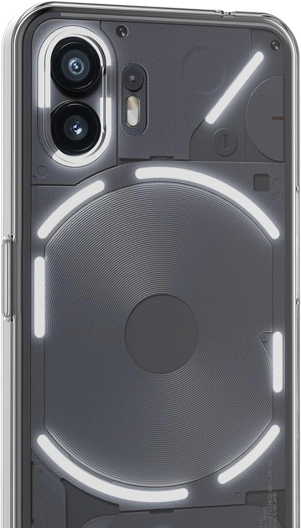 Mobielectro Clear Transparent Shockproof Scratch Resistant Protective Phone Case for Nothing Phone 2 5G
