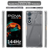 Mobielectro Clear Transparent Shockproof Scratch Resistant Protective Phone Case for Tecno Pova Curve 5G