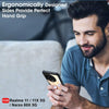 Mobielectro Camera Bump Protection | Slim Stylish 360 Protection Design |Crystal Clear | Shockproof Eagle Back Cover for Realme 11X |Realme 11 |Realme Narzo 60X 5G |Realme C67 5G - Black